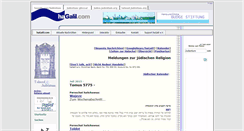 Desktop Screenshot of judentum.org